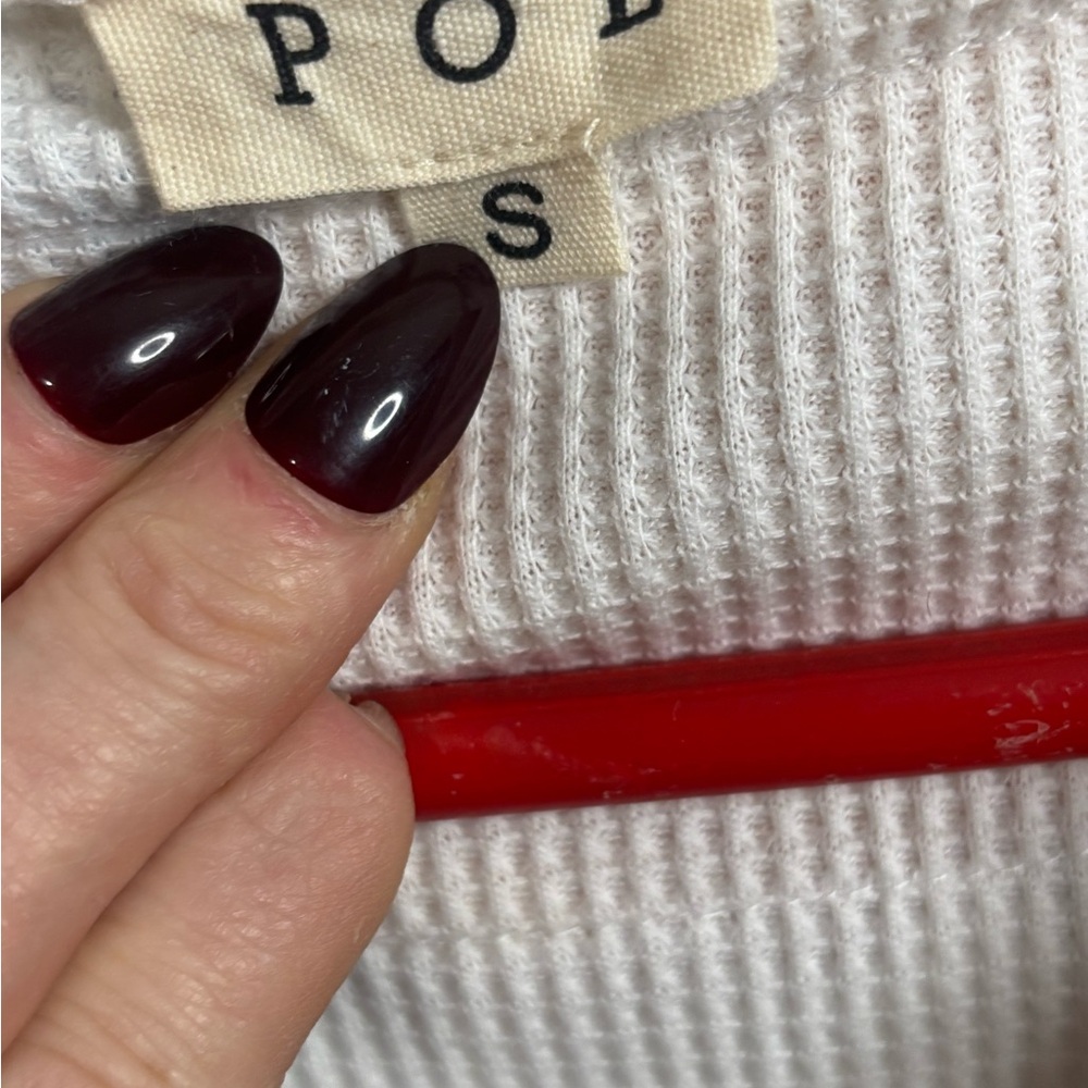 POL Ribbed Knit Schacket Boho - Picture 3 of 5